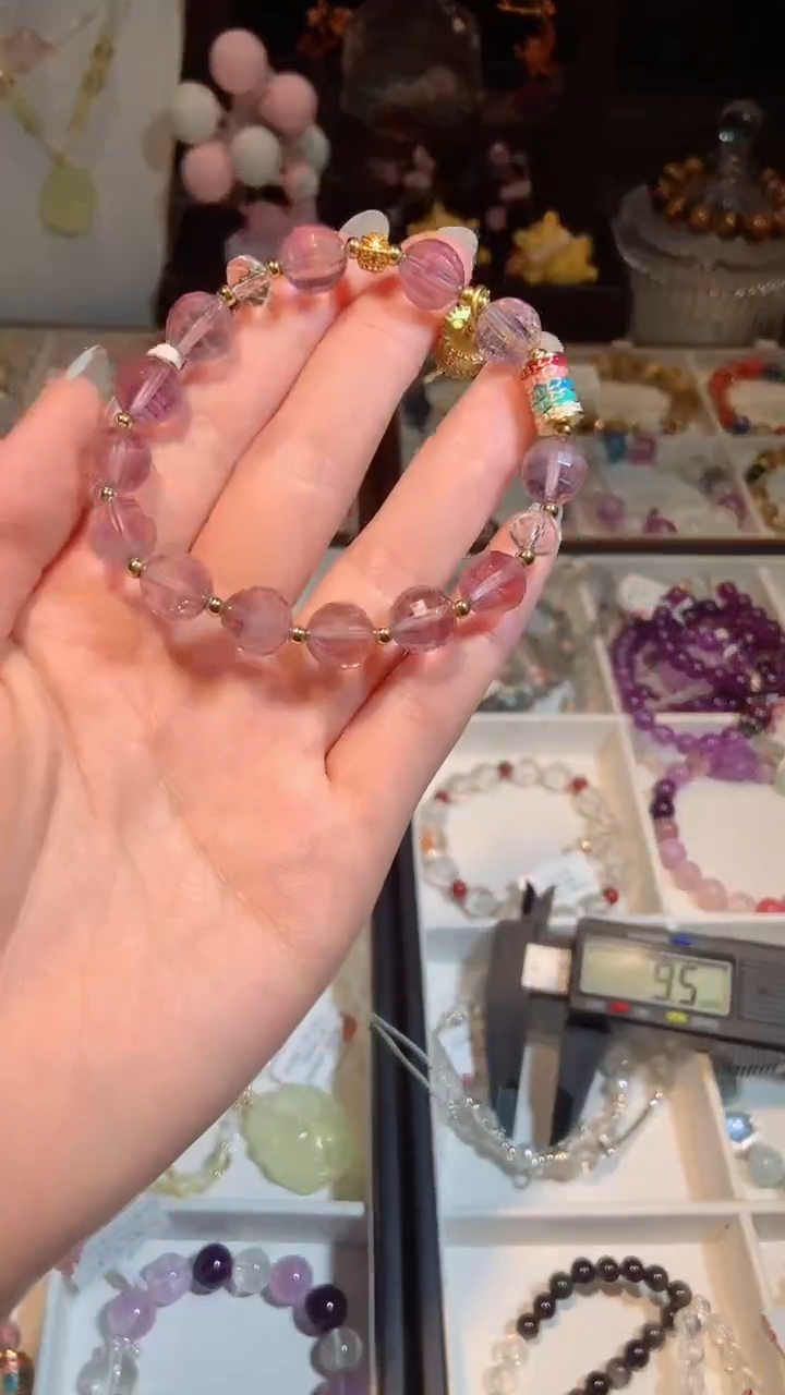 水晶手链未镶嵌紫水晶