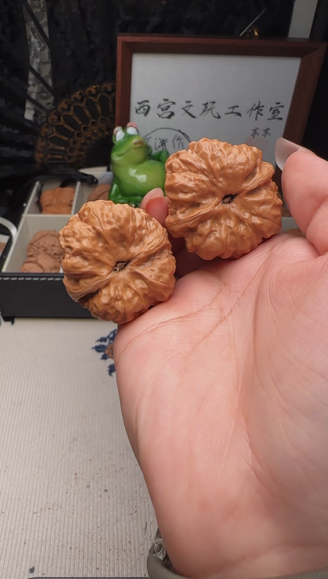 把件文玩核桃爱*谁文玩核桃20