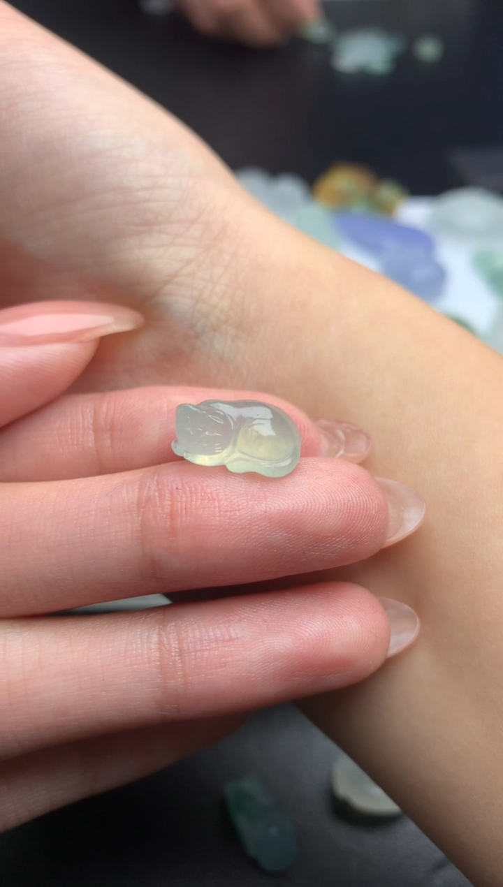 【闪购商品】定制翡翠未镶嵌毛货