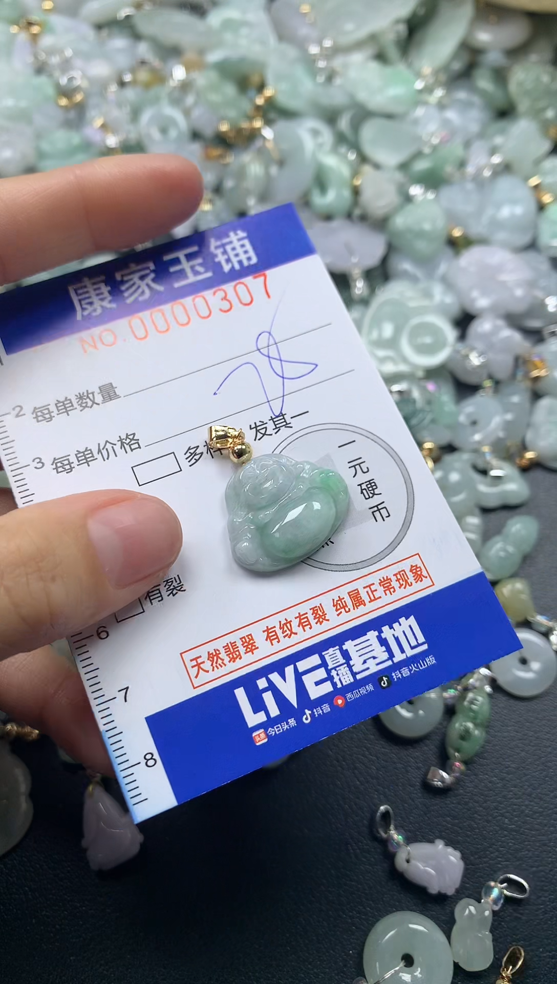 颈饰未镶嵌翡翠307