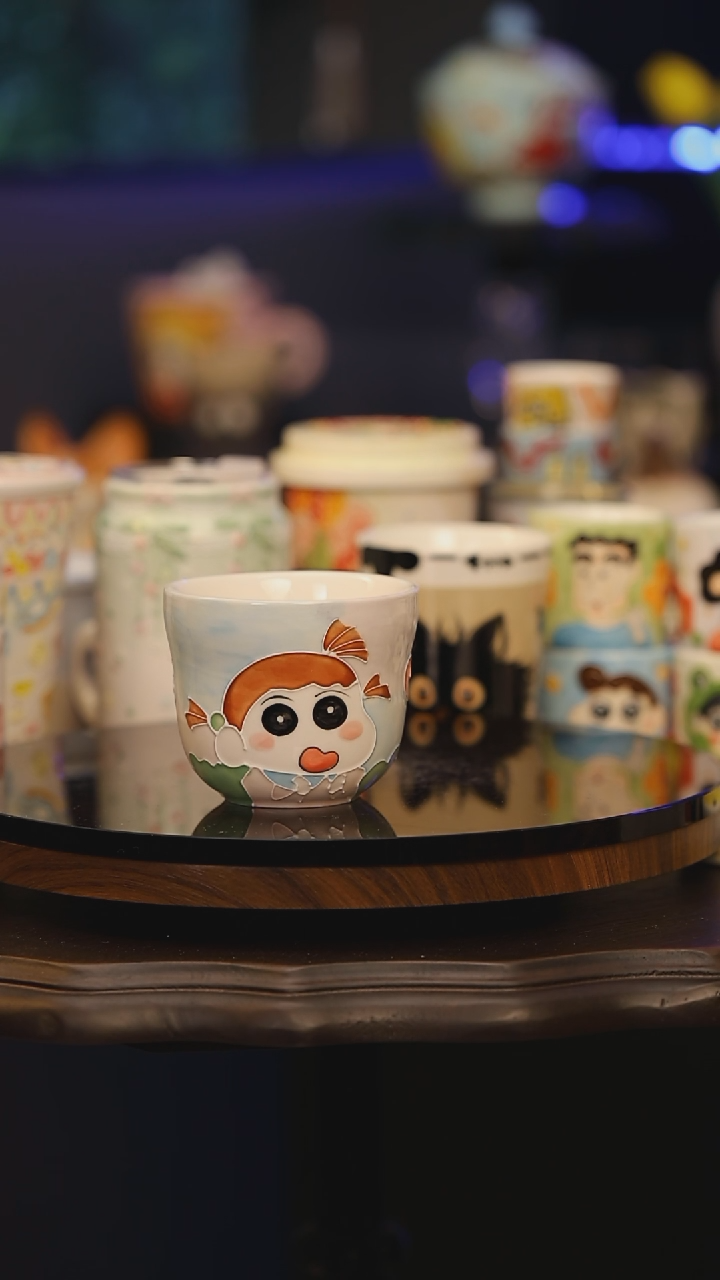 【闪购商品】摆件景德镇釉下彩绘设计师款式陶瓷