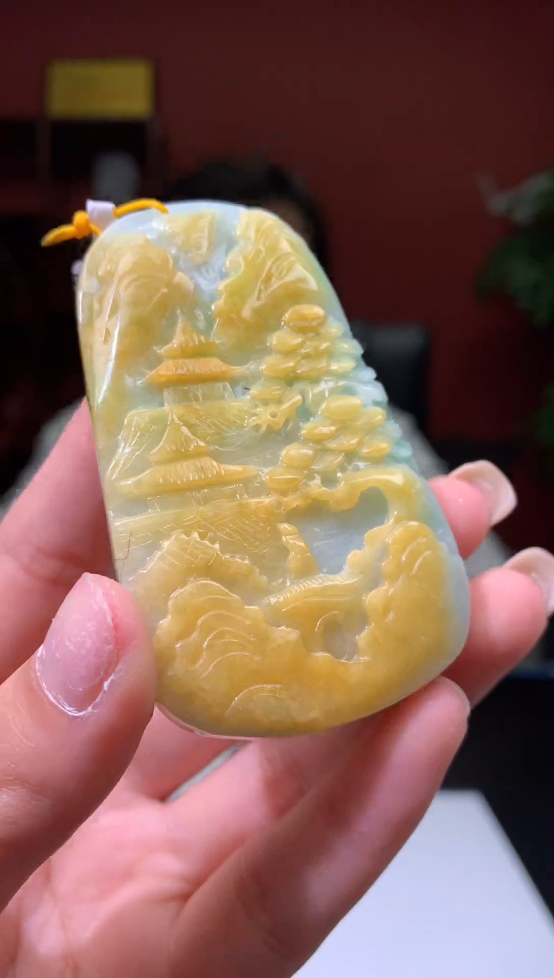 吊坠(不含链)未镶嵌翡翠天然翡翠A货36