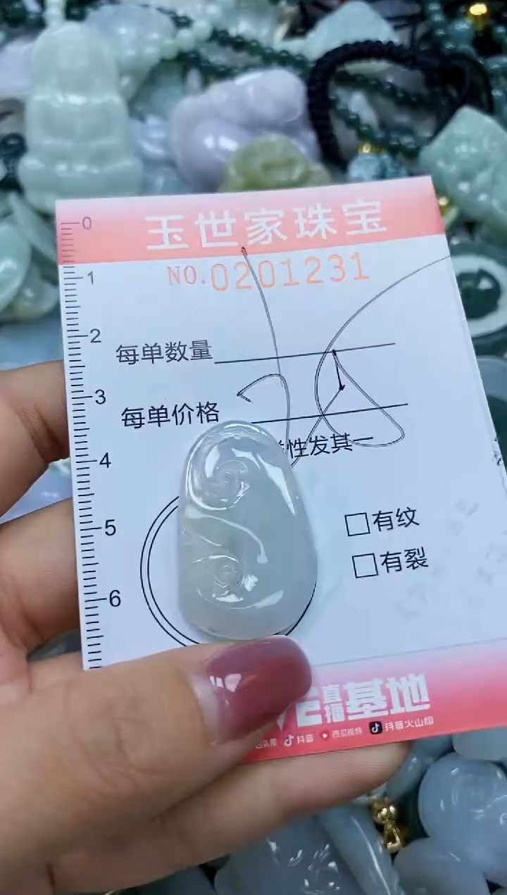 【闪购商品】翡翠颈饰未镶嵌闪购0201231