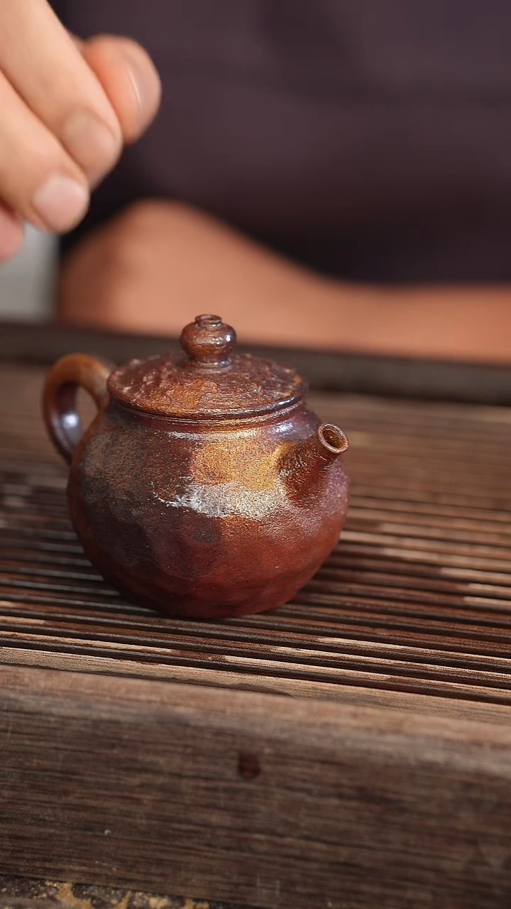 茶壶紫砂原矿手工制作