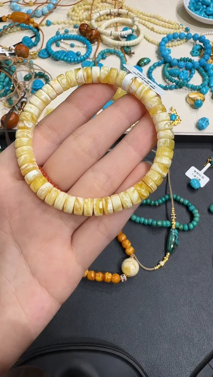 手串琥珀未镶嵌X0102-1195-290