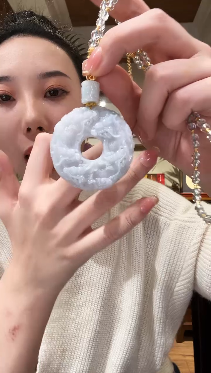 【闪购商品】翡翠颈饰未镶嵌国风