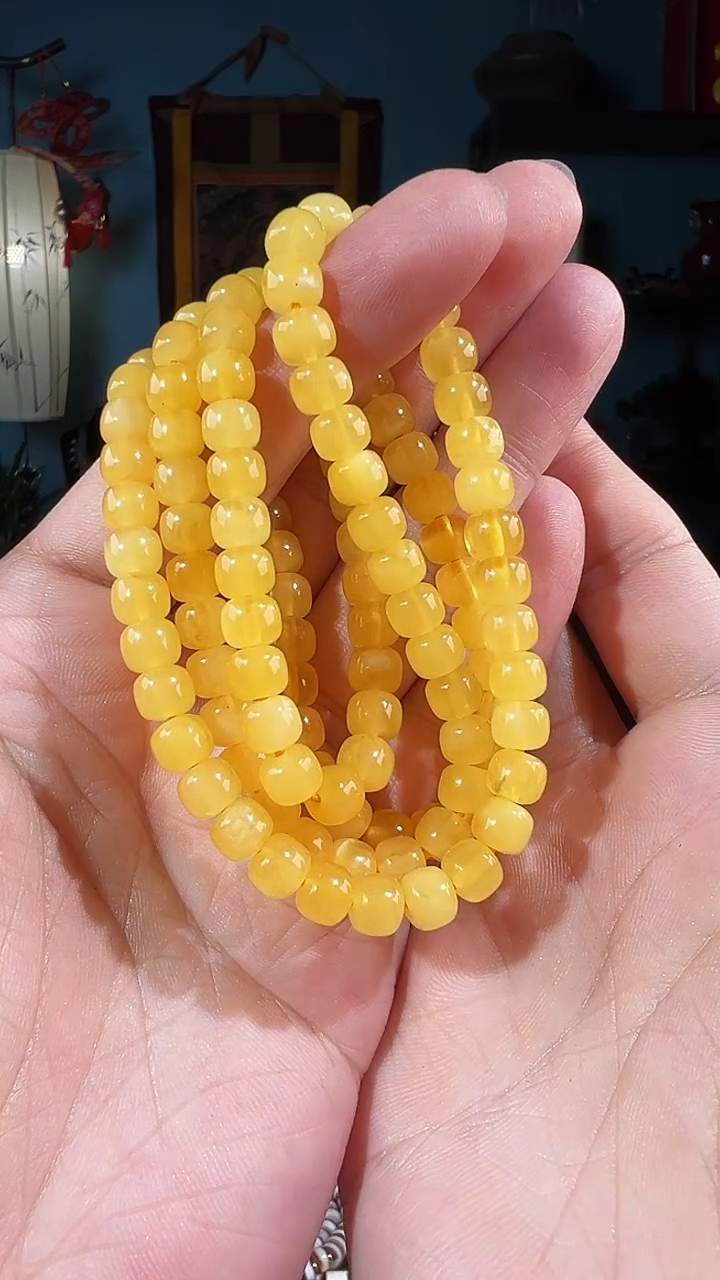 【闪购商品】蜜蜡颈饰未镶嵌6+108108108