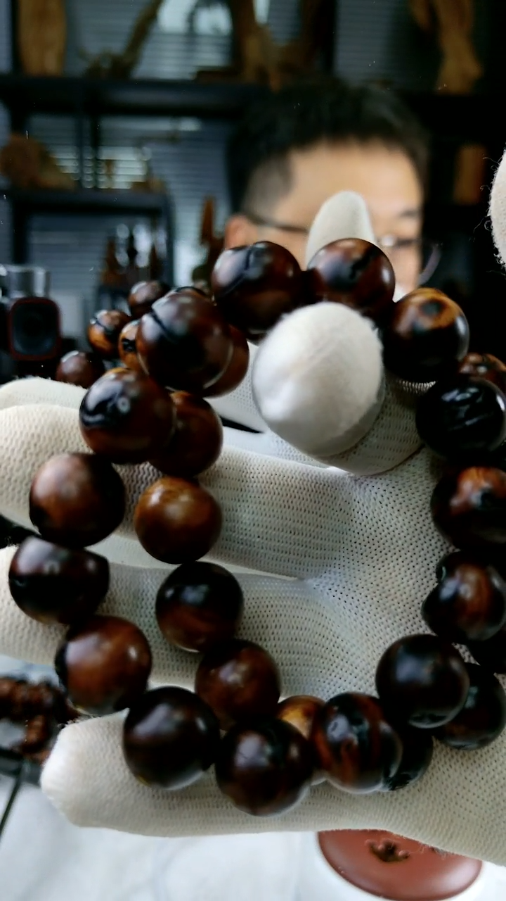 枣木雷击枣木1.5单圈枣木手串