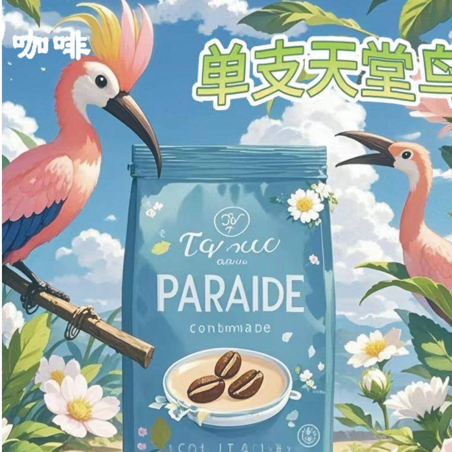 K咖啡单只天堂鸟50g