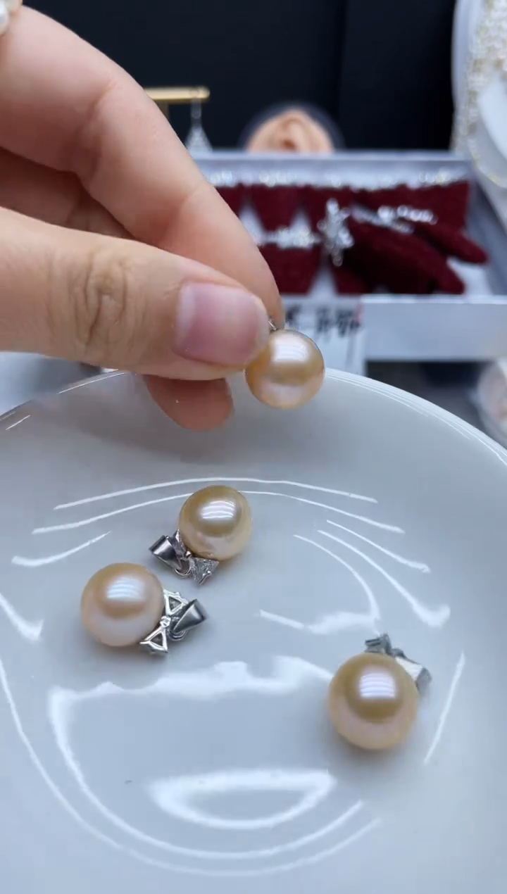 吊坠(不含链)银S925镶嵌淡水珍珠多样性发其一