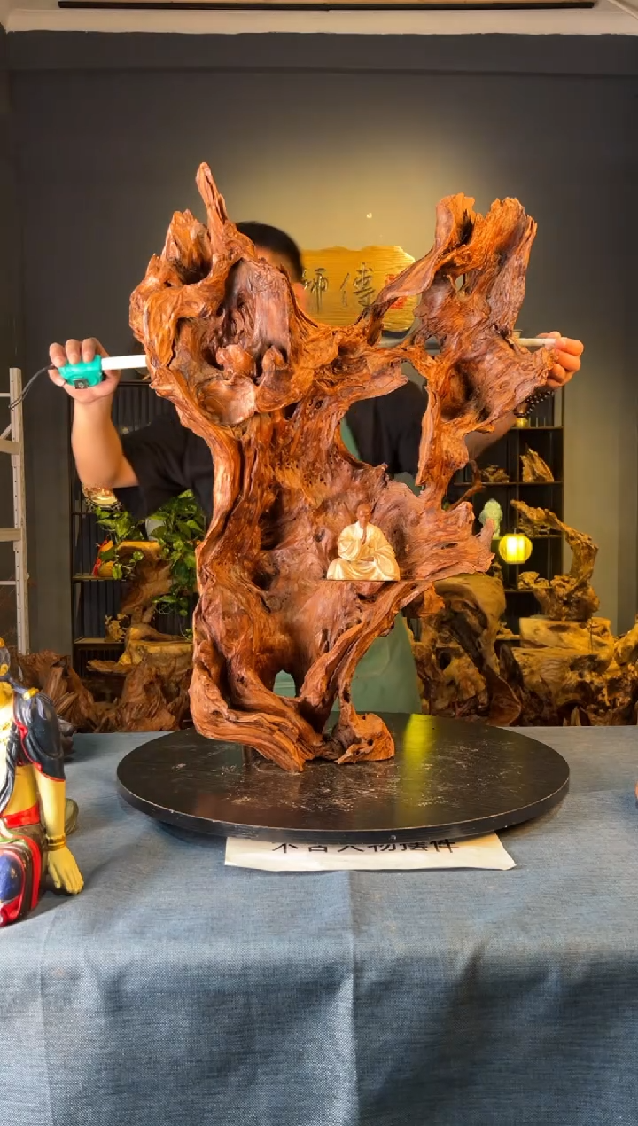 木卢师傅根艺作品（不包含人物摆件）