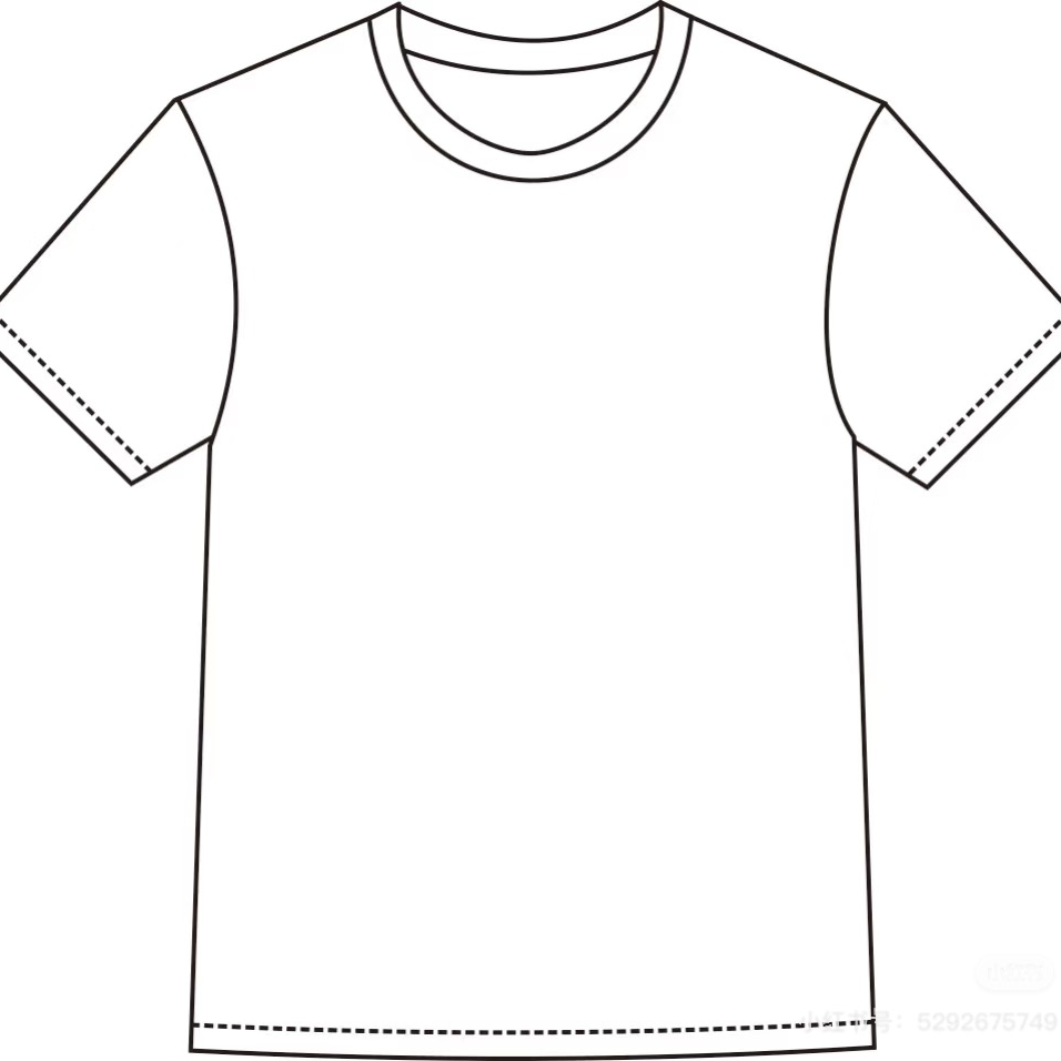 一号链接短袖特价现货链接常规秋冬短袖黑白撞色男士T恤