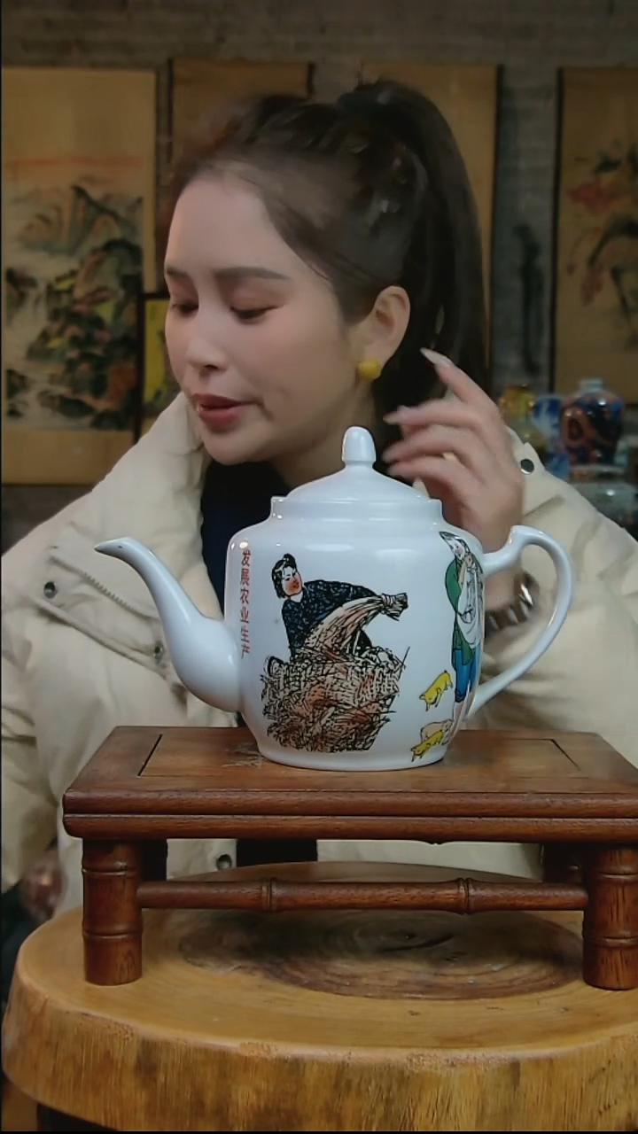 摆件陶发展大茶壶