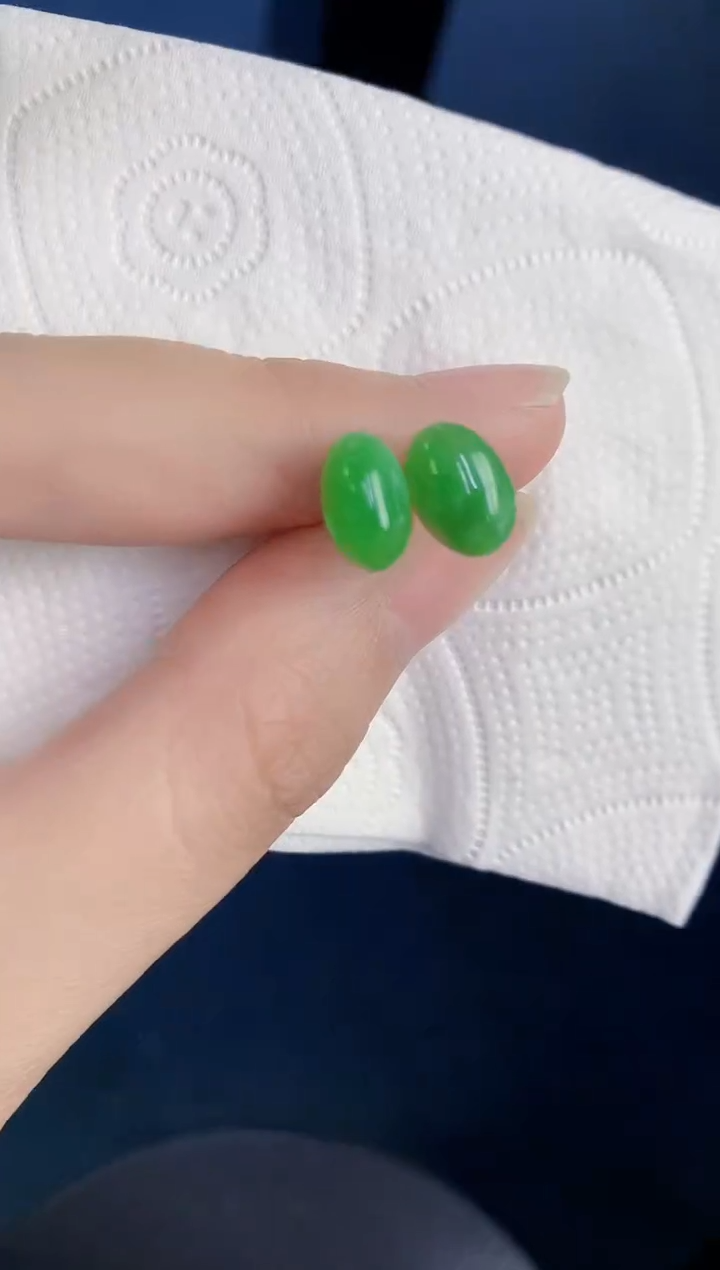 颈饰18K金镶嵌翡翠天然翡翠缅甸A货