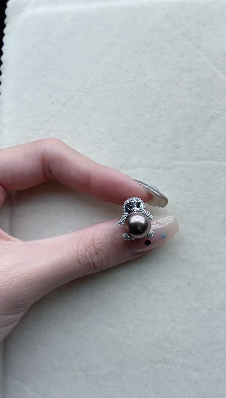 【闪购商品】海水珍珠吊坠银S925镶嵌Y109