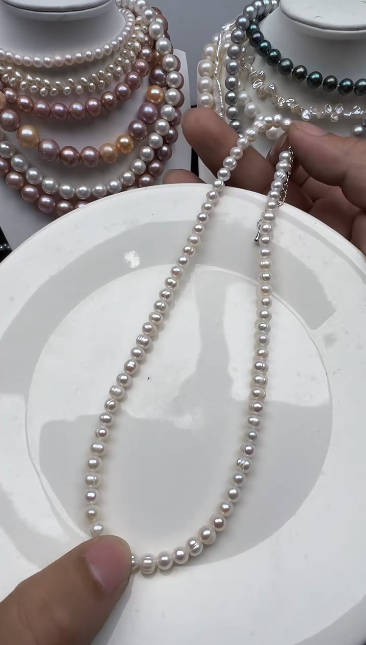 【闪购商品】淡水珍珠颈饰未镶嵌1