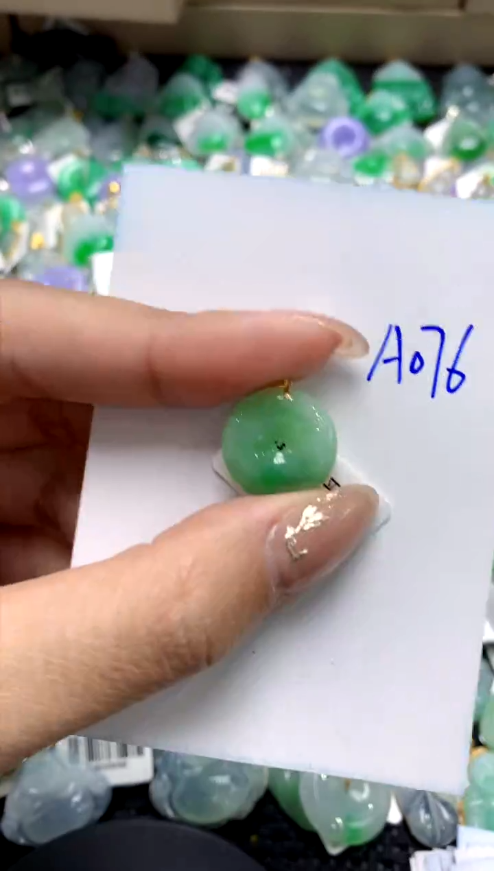 【闪购商品】翡翠颈饰18K金镶嵌11111111111111111