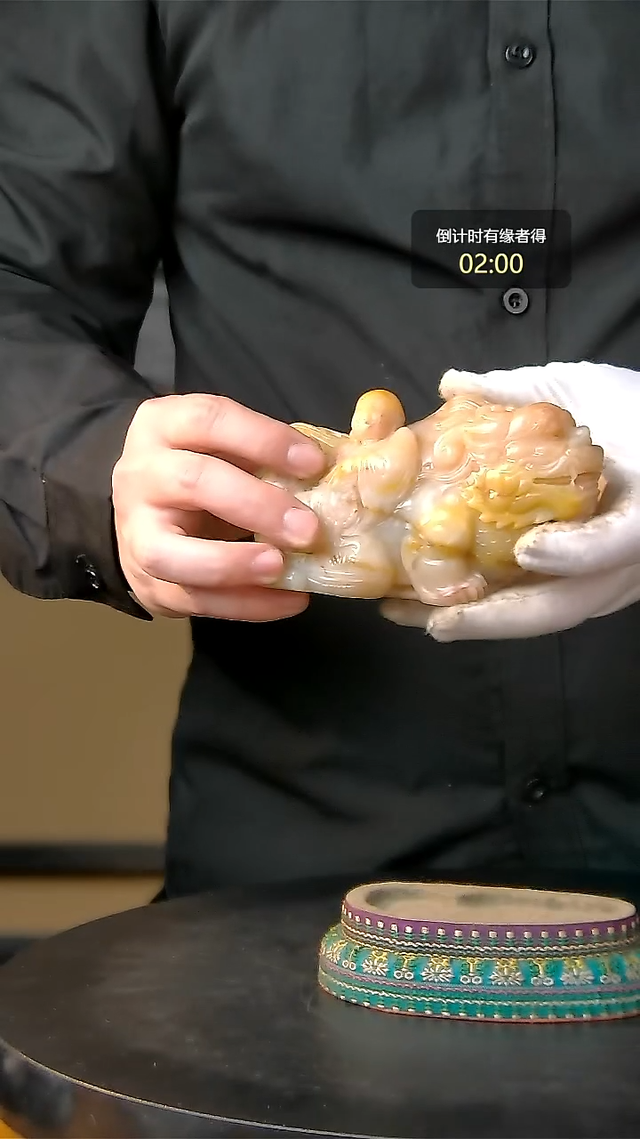 寿山石印石一物一拍