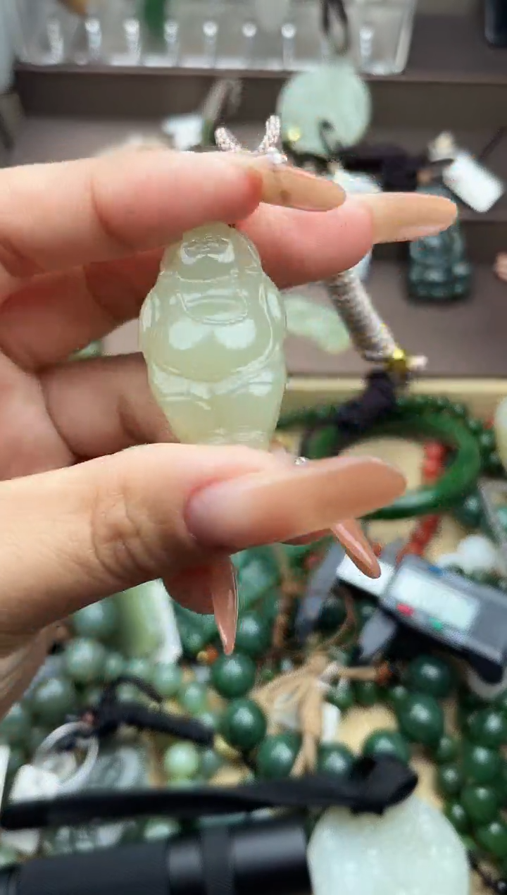 颈饰未镶嵌和田玉未镶嵌和田玉吊坠多样性拍一发一