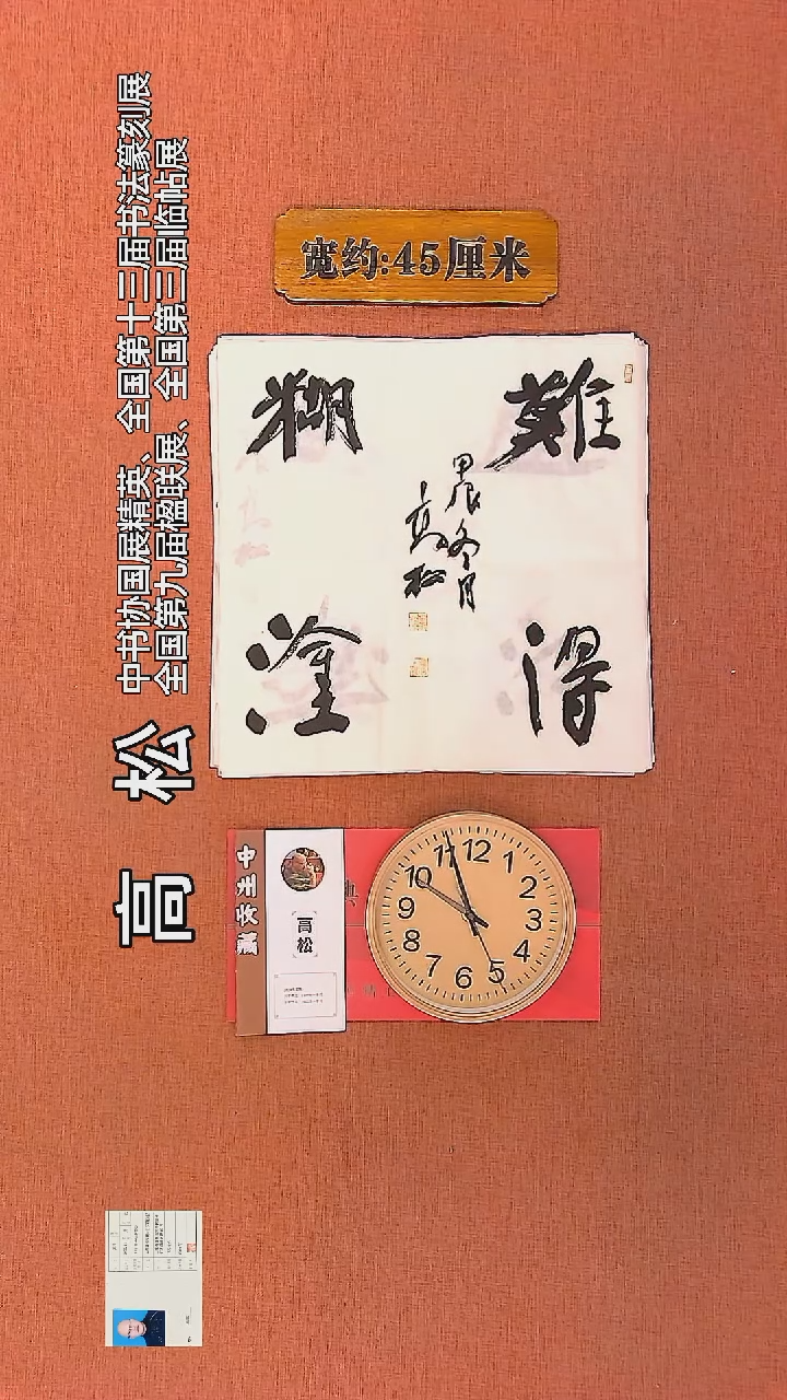 【闪购商品】书法56         高松书法作品