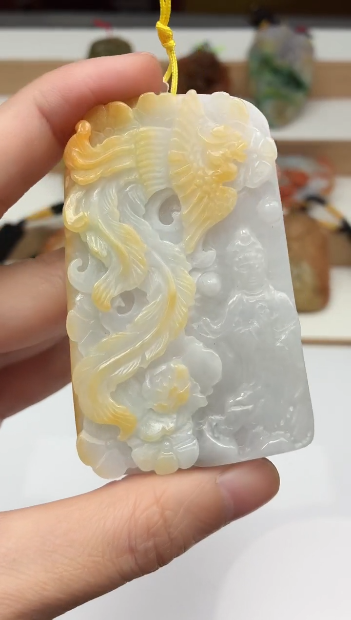 颈饰未镶嵌翡翠牌子