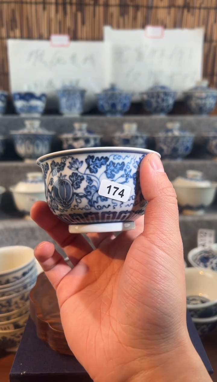 【闪购商品】174景德镇手工手绘茶具