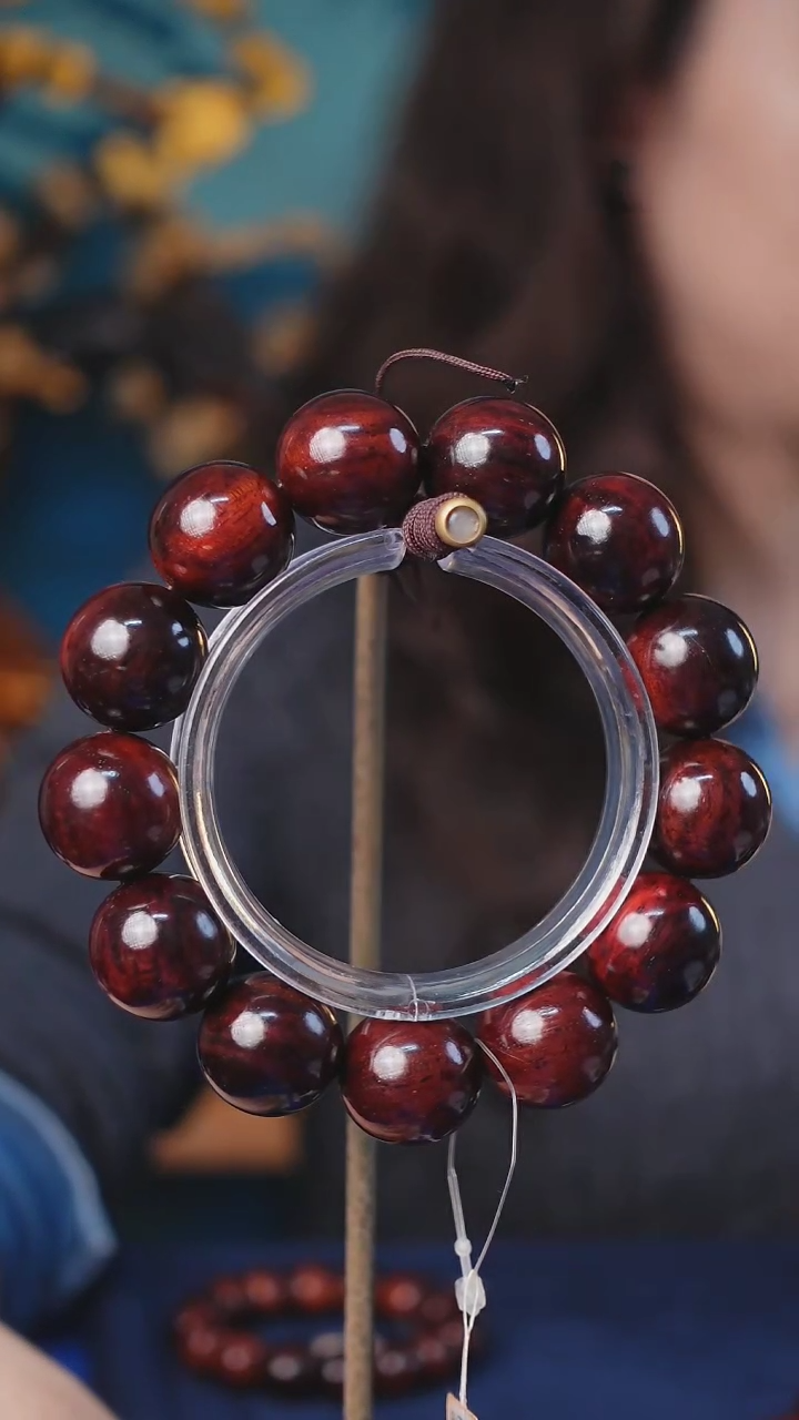 【闪购商品】木本降真香红降花梨公1.8手串51g