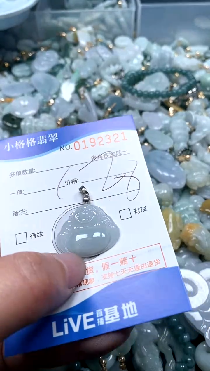 【闪购商品】翡翠颈饰未镶嵌闪购商品0192321