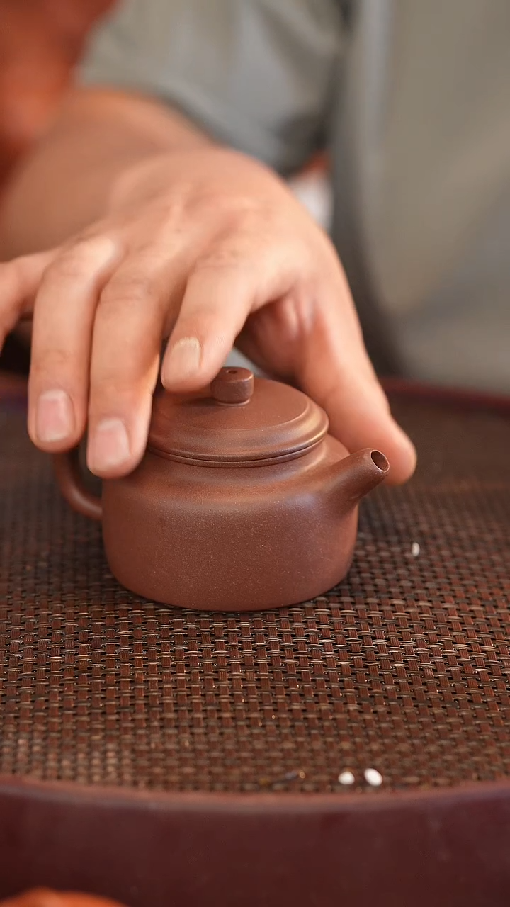 茶壶紫砂原矿手工制作瑕疵