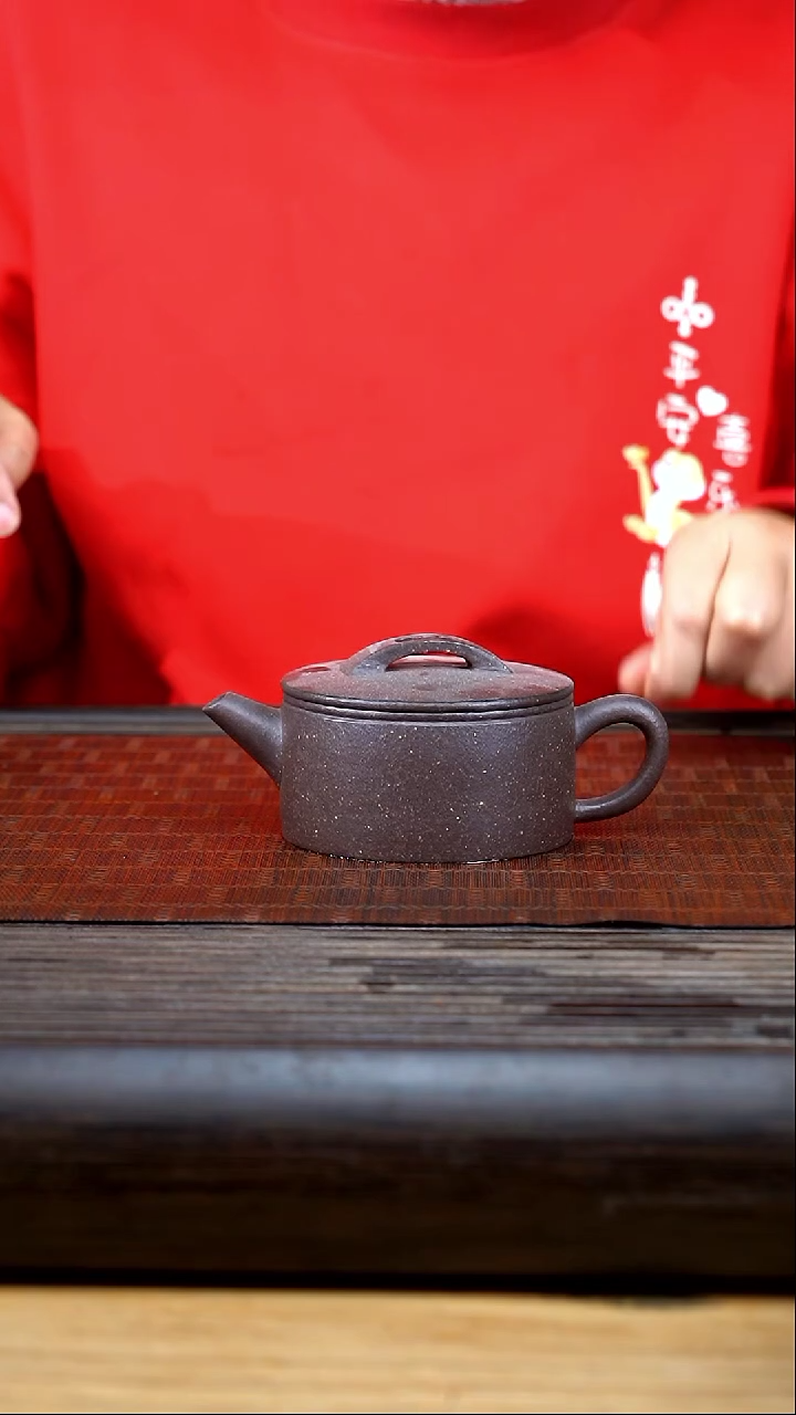 【闪购商品】紫砂茶壶xj天青粗砂汉瓦