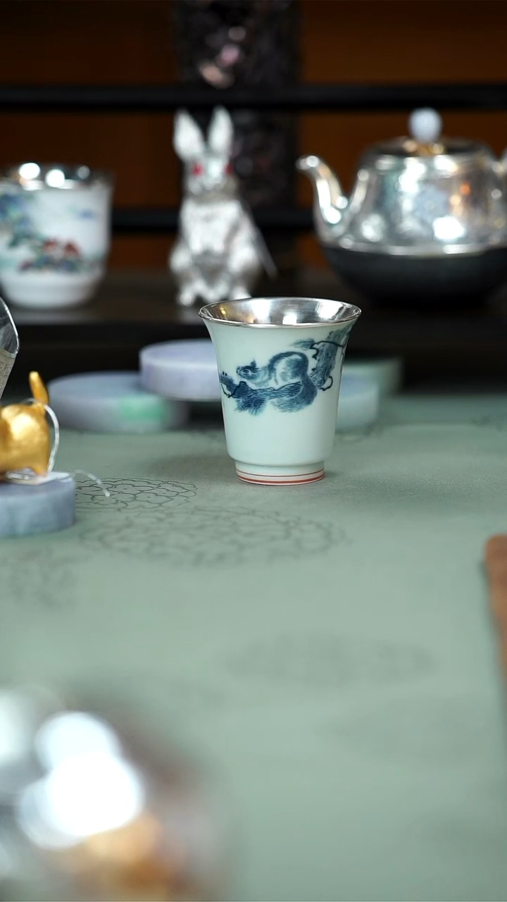 古悦包银杯        