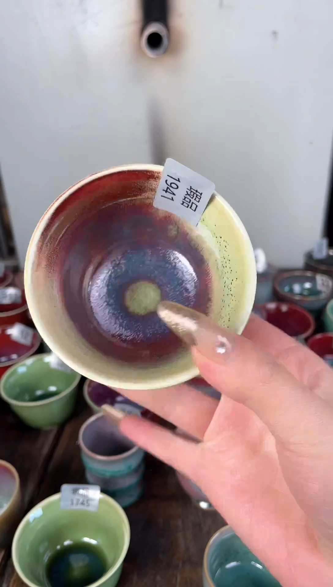 【闪购商品】摆件钧瓷手工茶器窑变