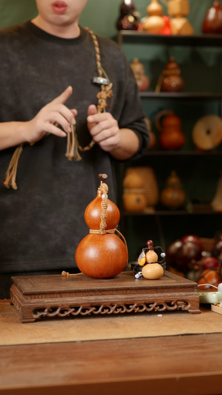 20号精品天然大漆酒葫芦一物一拍~