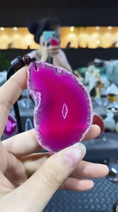 未镶嵌颈饰玛瑙/玉髓清*玛瑙