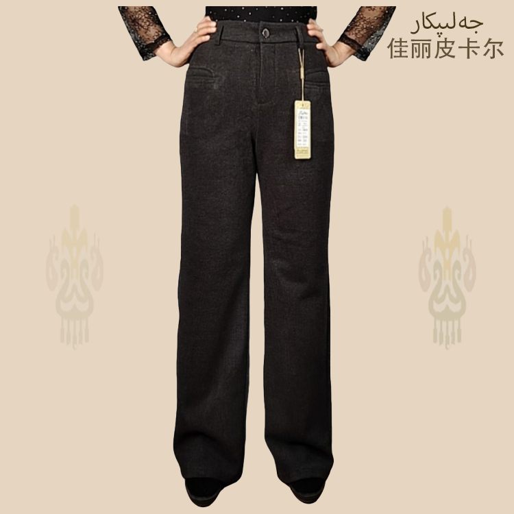 佳丽皮卡尔时尚高腰显瘦显气质秋冬爆款{5294}