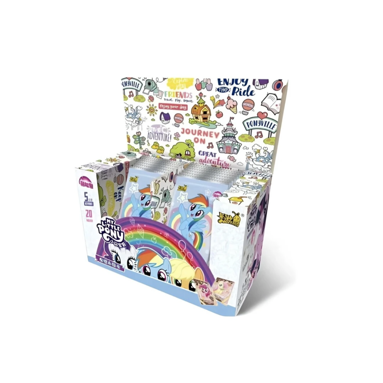 卡游【拆卡】彩虹4弹【抓马】小马宝莉卡片盲盒（代拆）