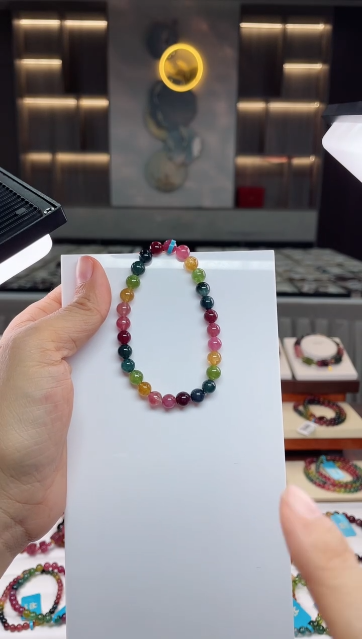 【闪购商品】碧玺单圈手串未镶嵌（多样性发一条）Q