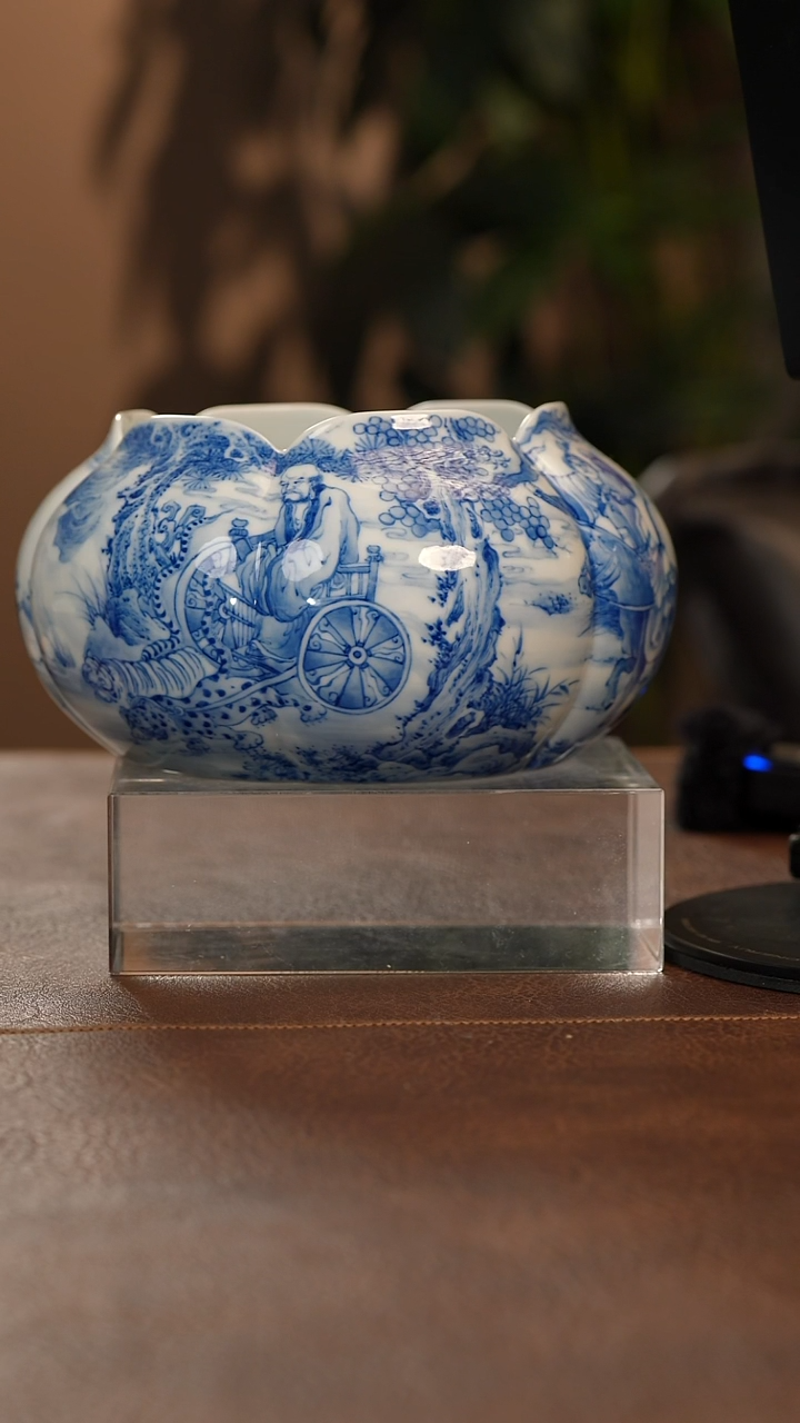 【闪购商品】青花瓷茶具斌芬陶瓷34