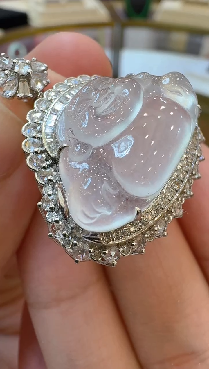 【闪购商品】翡翠吊坠(不含链)18K金镶嵌多样性团购发一件