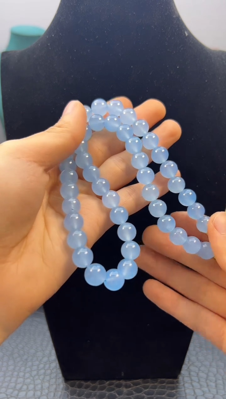 【闪购商品】海蓝宝石颈饰银S925镶嵌XXXXXXXXX