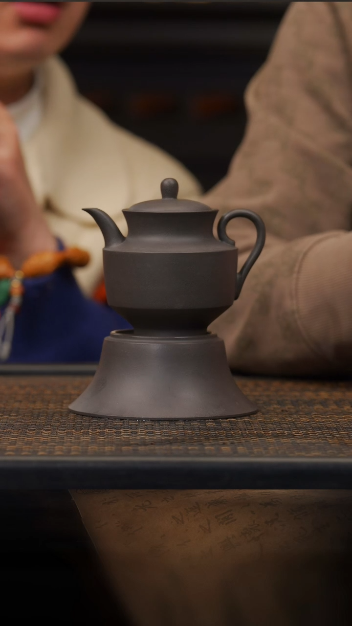 【闪购商品】紫砂茶壶26空山造器WT  夜宴套组/古渡乌泥