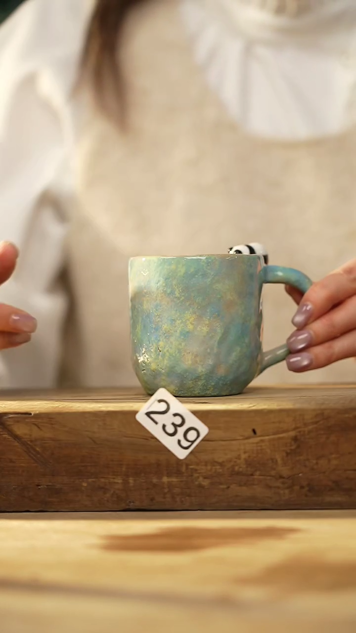 【闪购商品】瓷片趴趴熊系列·设计师贰渔手作