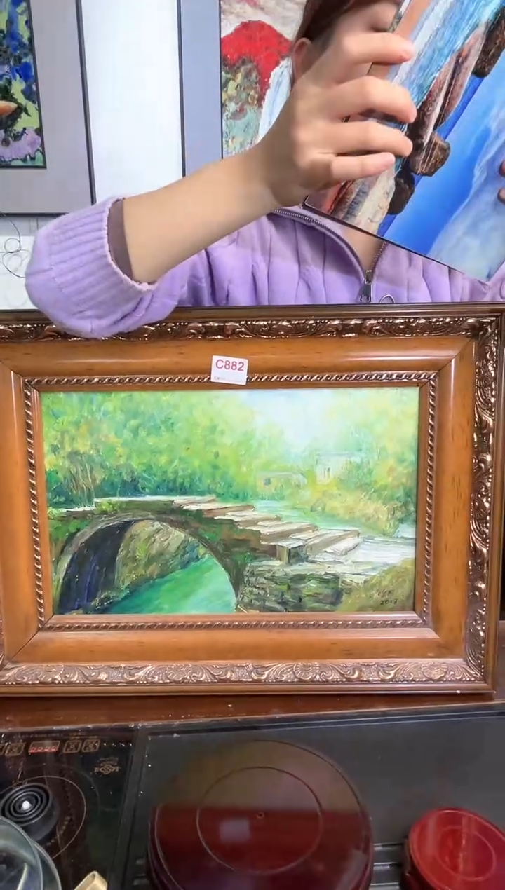 【闪购商品】摆件景德镇陶瓷陈国富C882