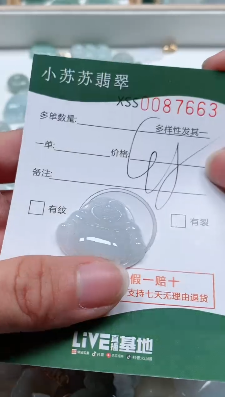 【闪购商品】翡翠颈饰未镶嵌闪购商品0087663