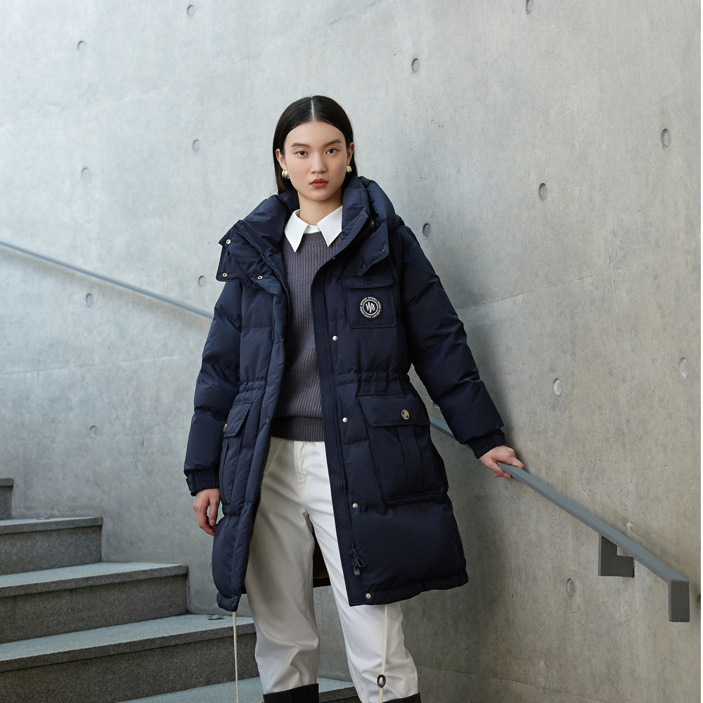 824Y818撞色秋冬时尚羽绒外套极寒系列羽绒服