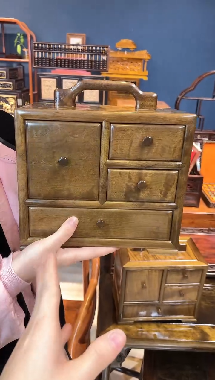 【闪购商品】乌木类家具药箱子