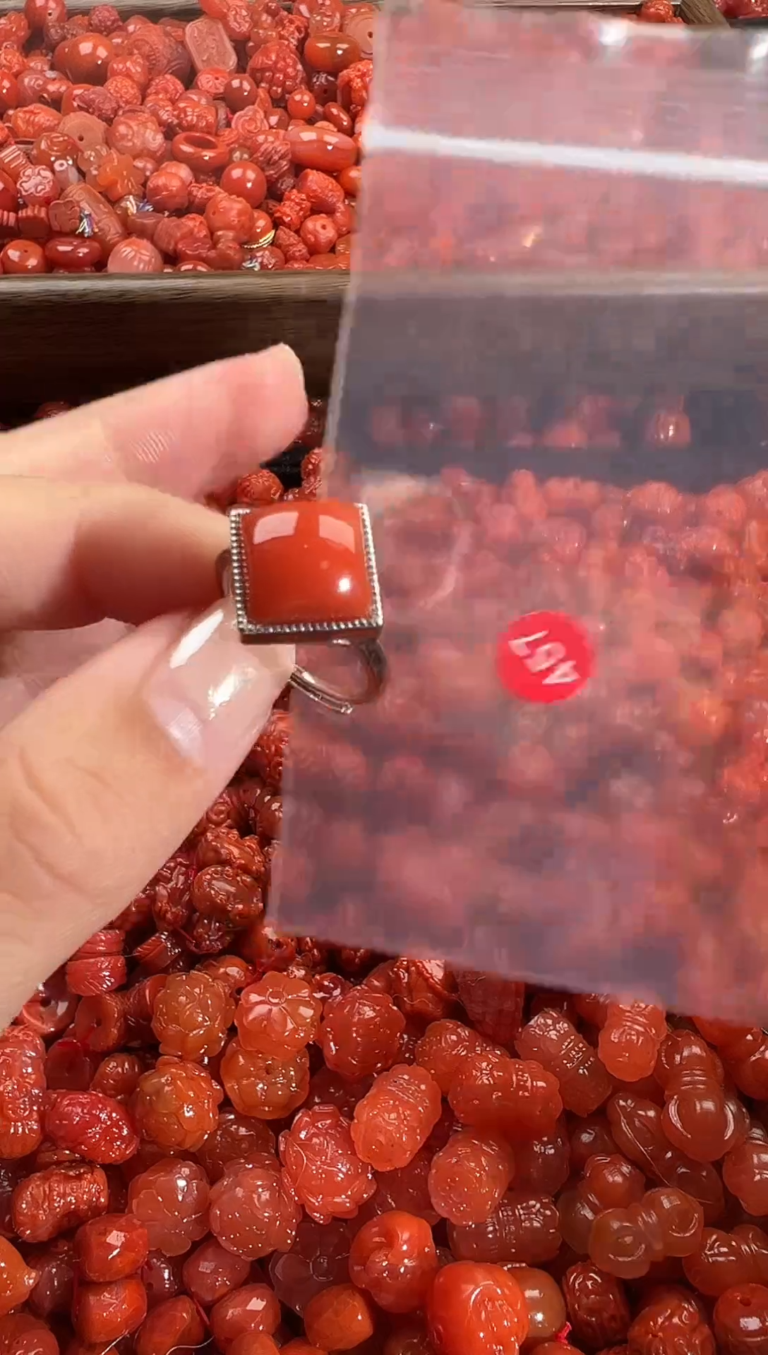 颈饰未镶嵌南红玛瑙1