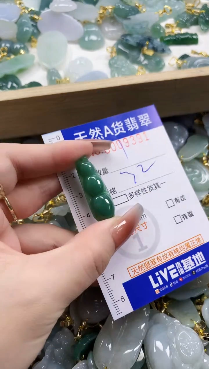 颈饰未镶嵌翡翠天然A货翡翠