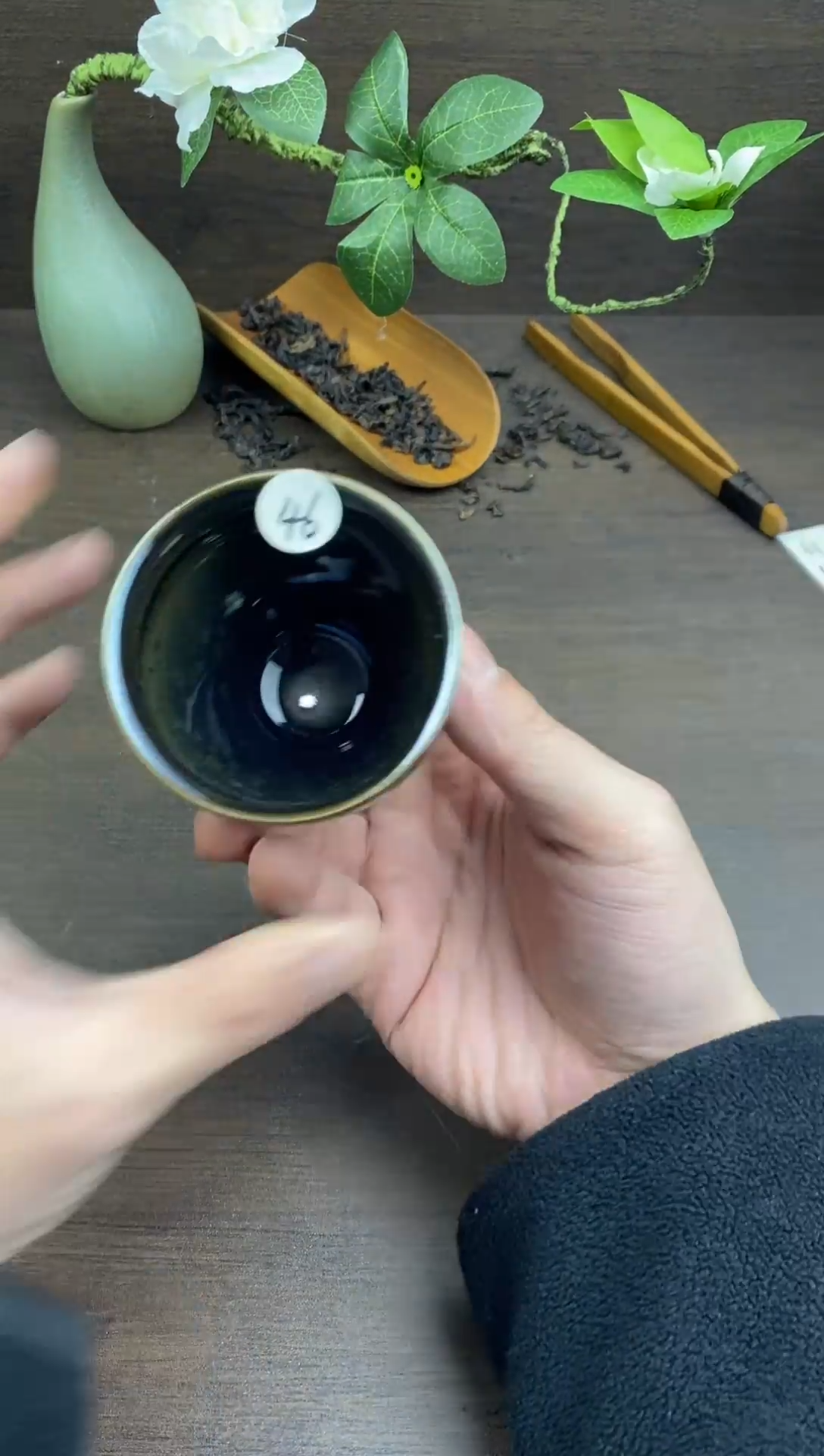 茶盏全手工原矿原釉建盏