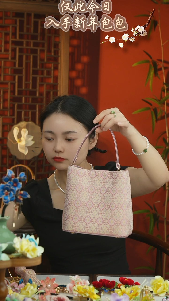 刺绣闪购纯手工非遗国风饰品